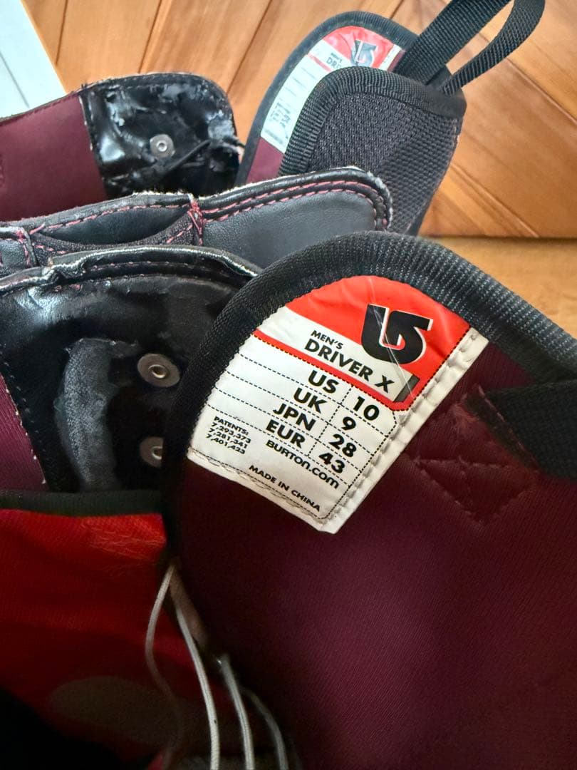 バートンD X スノーボードブーツ 28cm