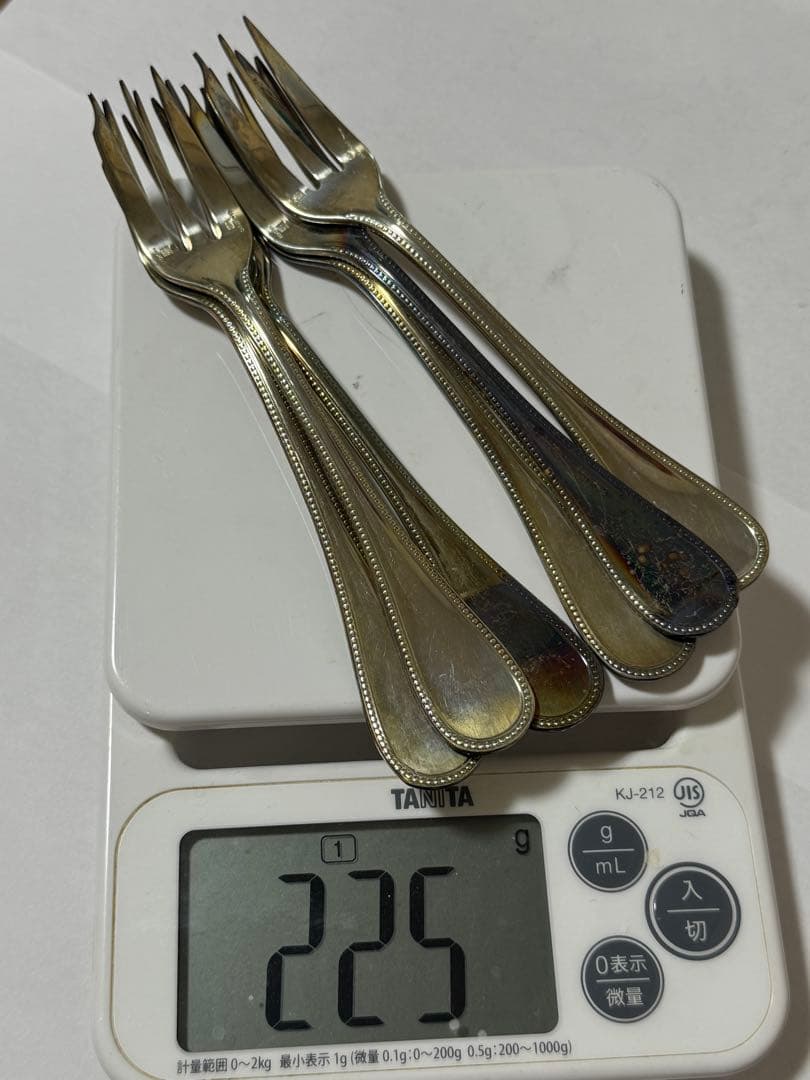 みかん 様の専用　Christofle　パール　スプーン ケーキフォーク