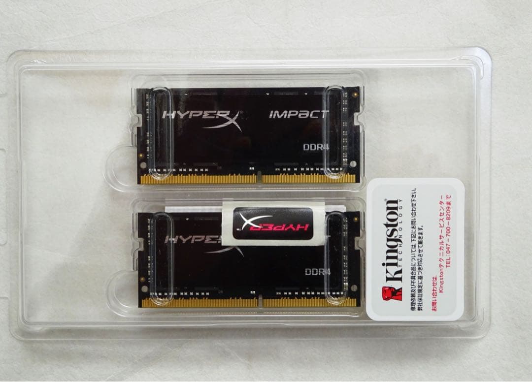 キングストン　メモリー　16GB（8GBx2）　DDR4-2133　PC4