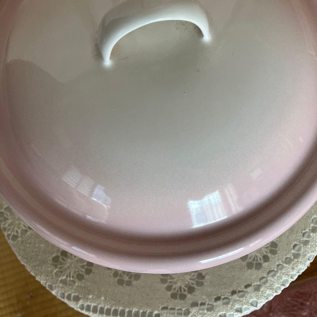 イマン　プチローズ　ホーロー　ストッカー