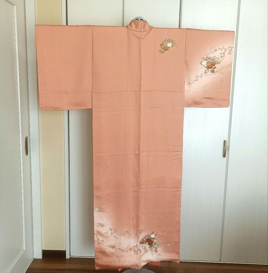 正絹訪問着　フルセット4点　入学式　卒業式　結婚式　宮参り