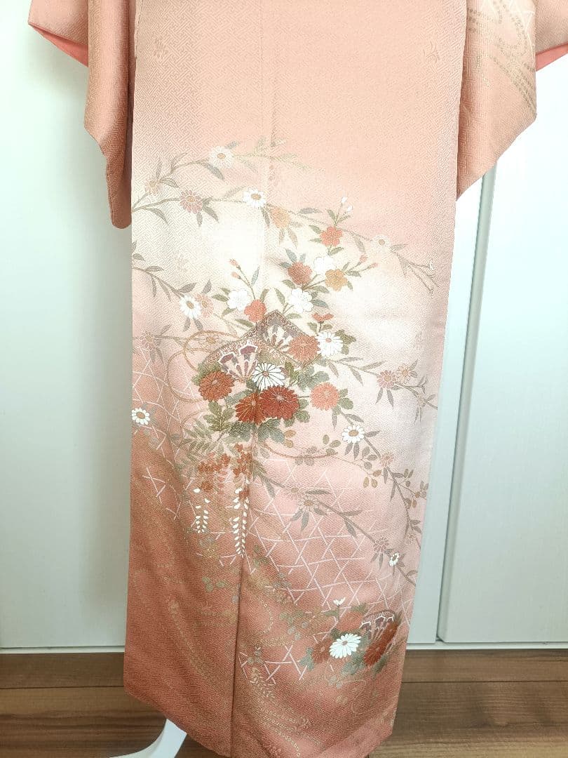 正絹訪問着　フルセット4点　入学式　卒業式　結婚式　宮参り