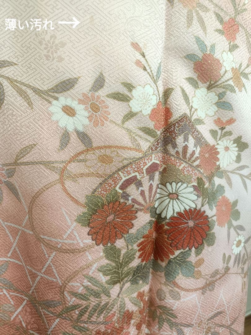 正絹訪問着　フルセット4点　入学式　卒業式　結婚式　宮参り