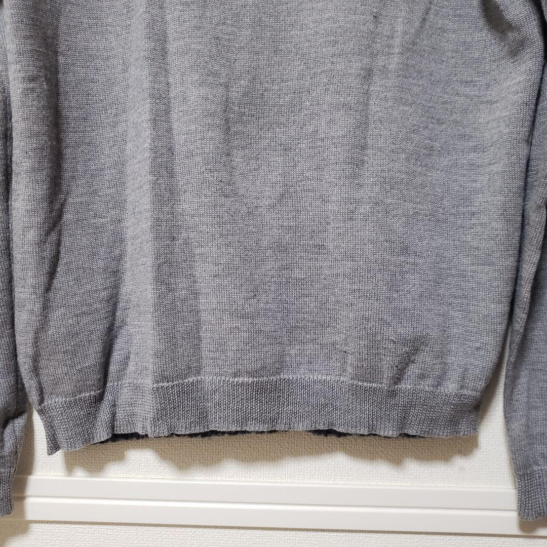 1523様】ミスディアナニールバレットアルパカ混切替ニットMISS DEANNA