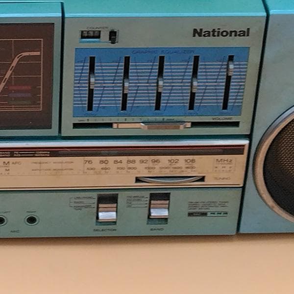 ナショナル National RX-C45 カセットプレーヤー 元箱/説明書付