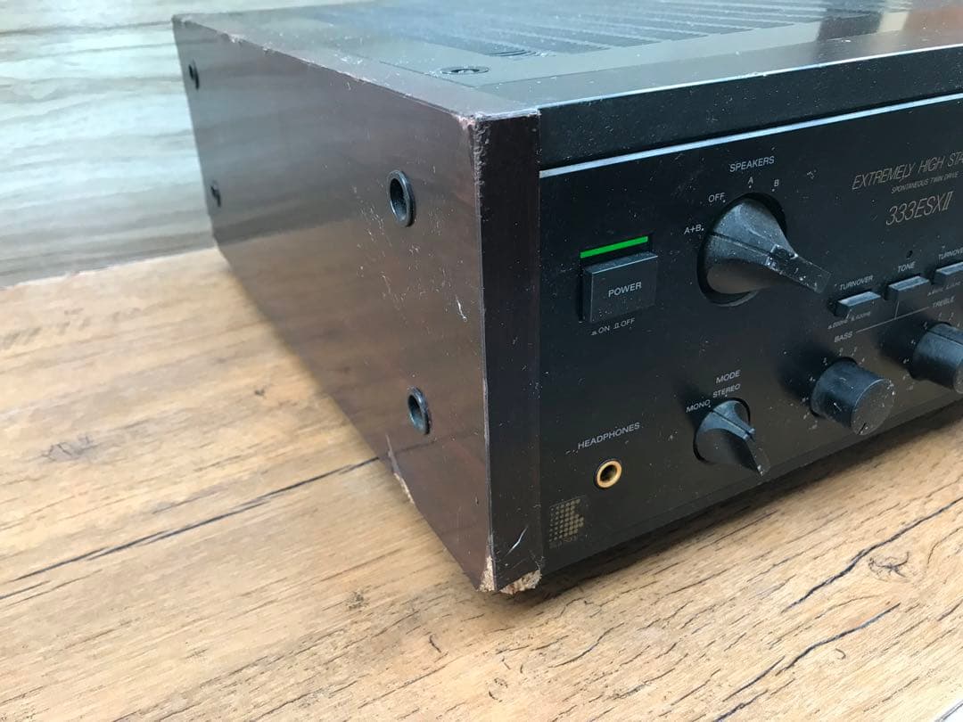 SONY 333ESXⅡ プリメインアンプ　動作良好(F52)