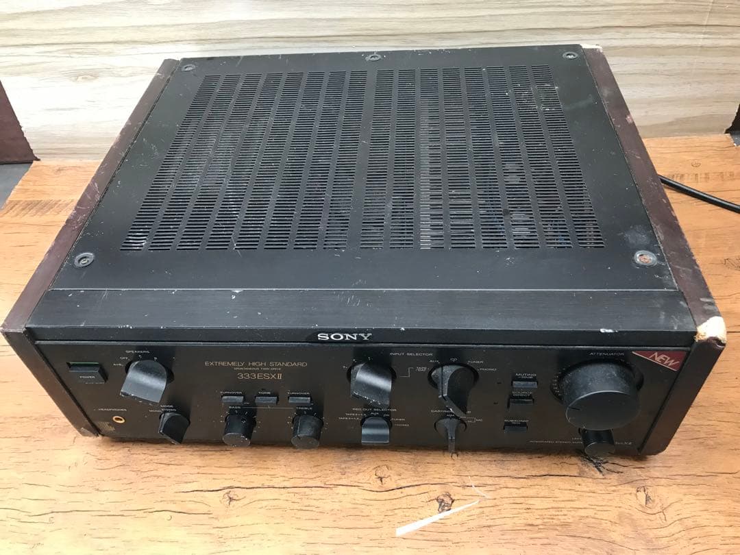 SONY 333ESXⅡ プリメインアンプ　動作良好(F52)