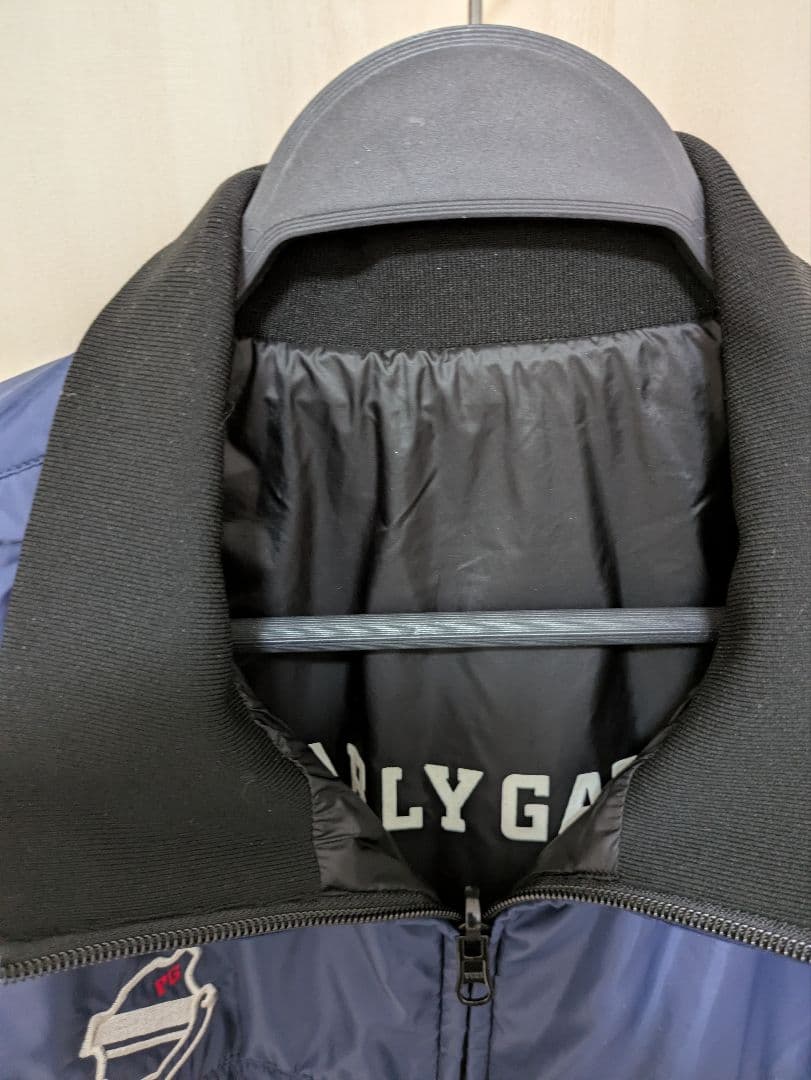 パーリーゲイツ 4WAY　中綿ジャケット　リバーシブル 紺＆黒　サイズ6 　美品