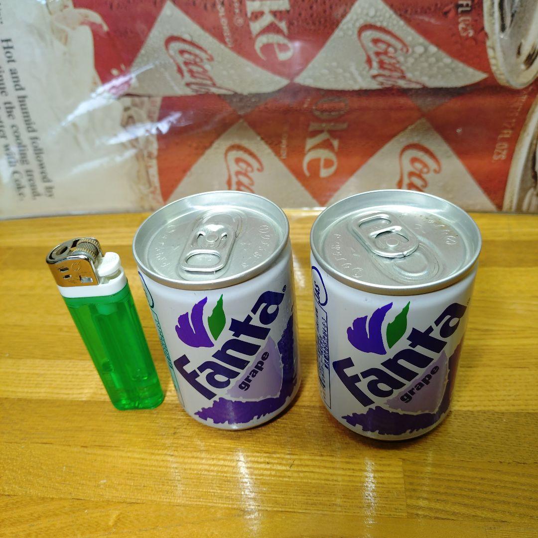 Fanta グレープ 135ml 2缶セット製造中止缶 在庫(手持最終品)95年