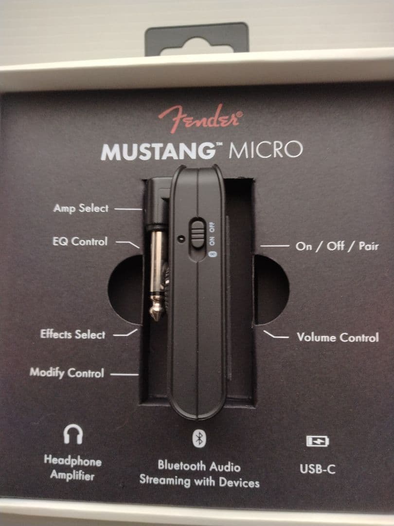 Fender Mustang Micro ヘッドフォンアンプ