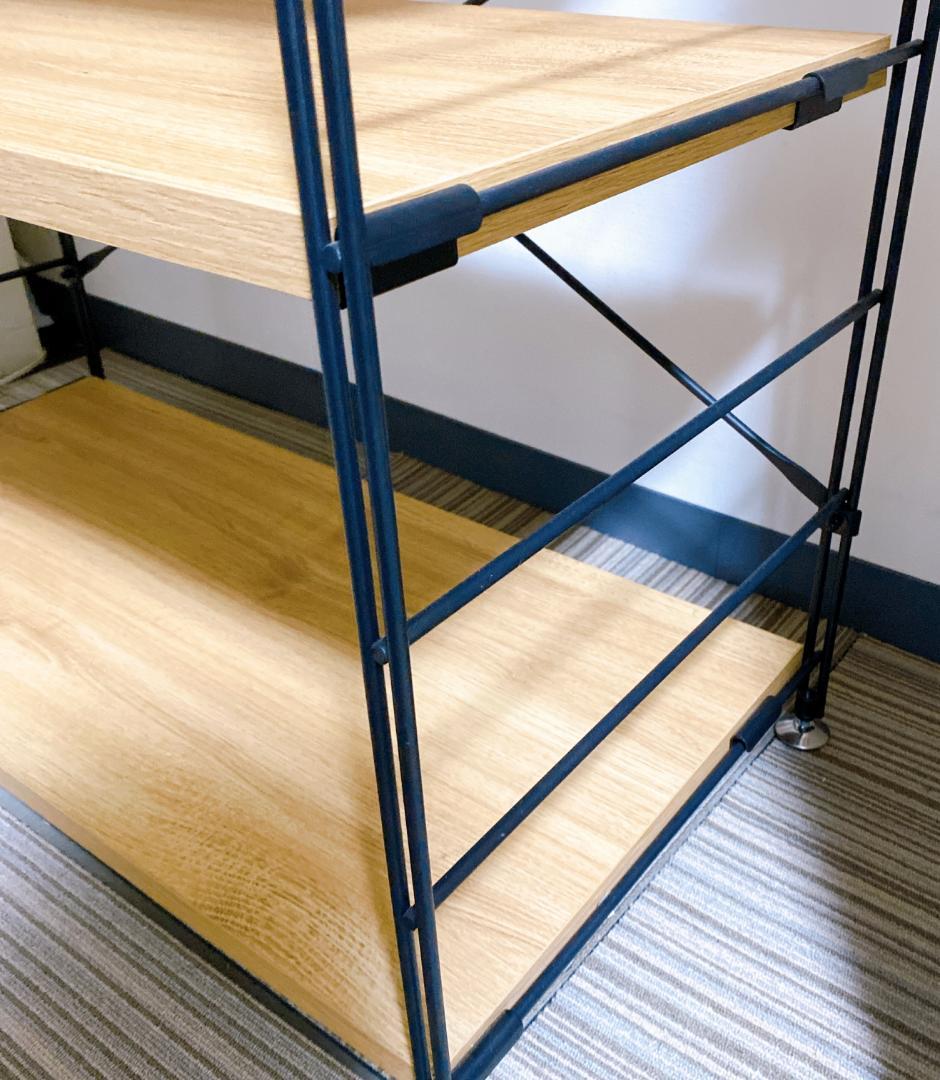 まみちゃん専用　YAMAZEN ウッドシェルフ 5段 ラック ナチュラル