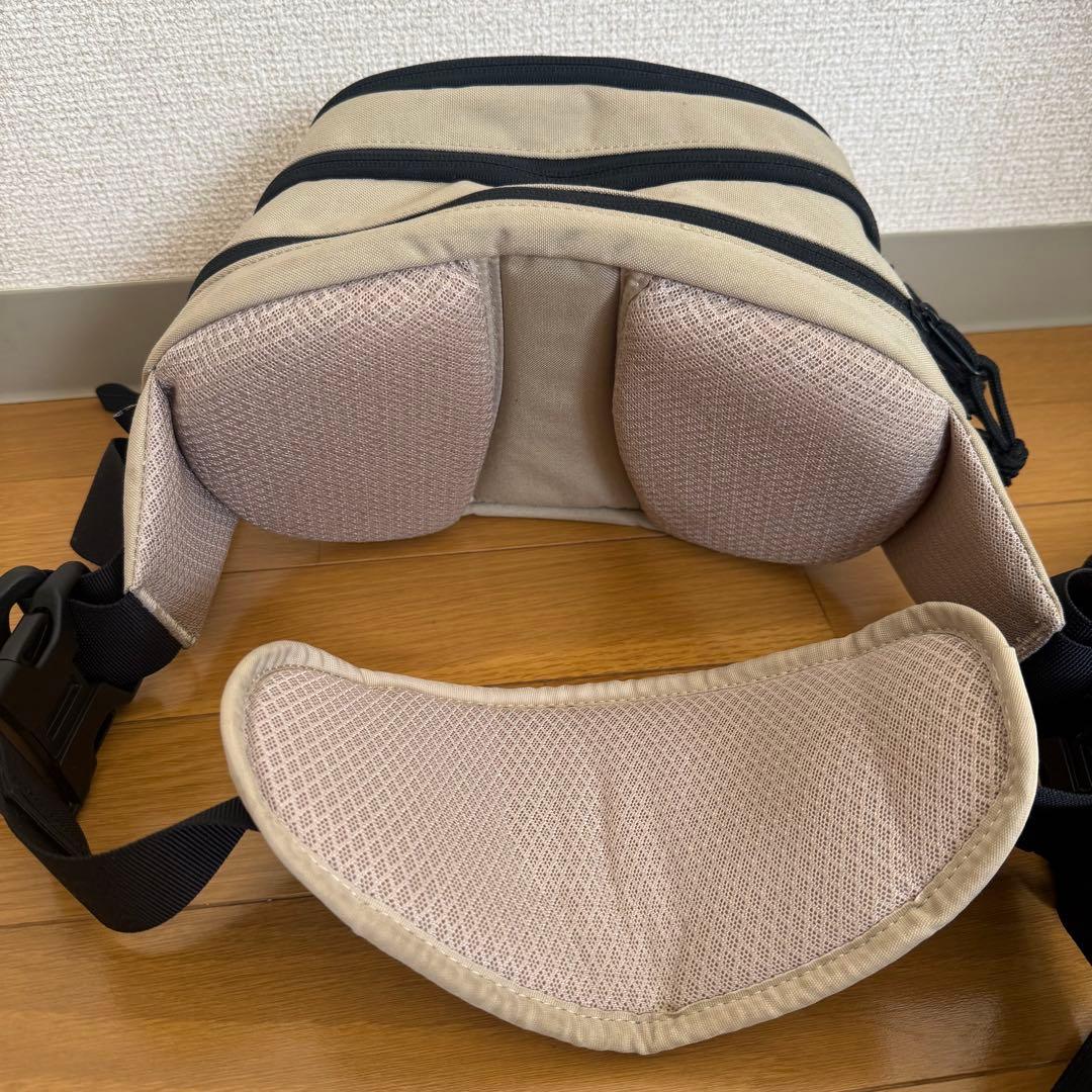 【美品】Hugoo Dual Hip Seat ハグー ヒップシート ベージュ