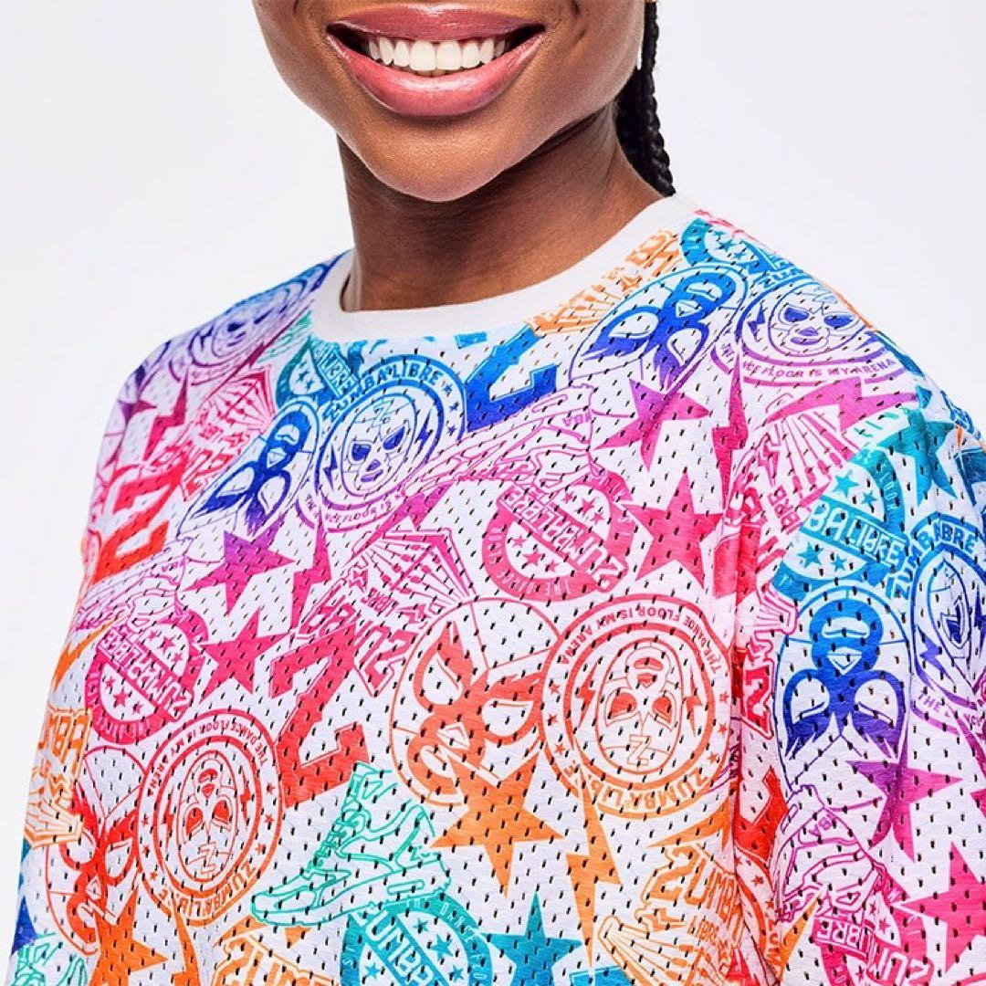 新品　正規品　ズンバ　M メッシュ　Tシャツ