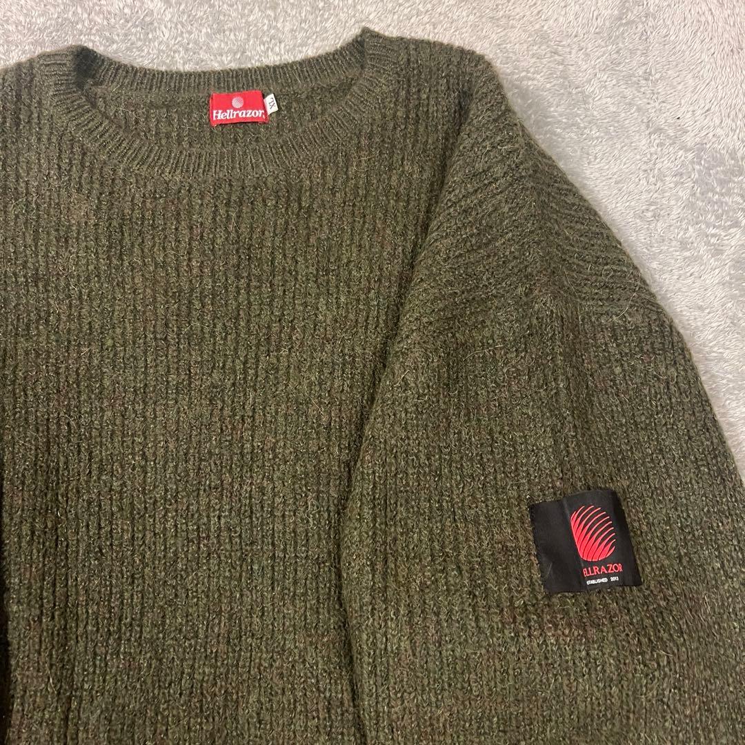 Hellrazor アルパカ混ニット