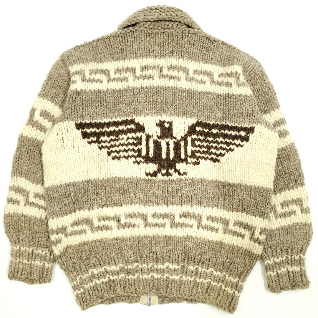 シリアルNo.◆COWICHAN INDIAN◆カナダ製カウチンセーター1129