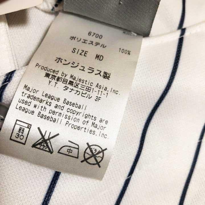新品 00s Majestic ヤンキース ユニフォーム 田中将大 白 M