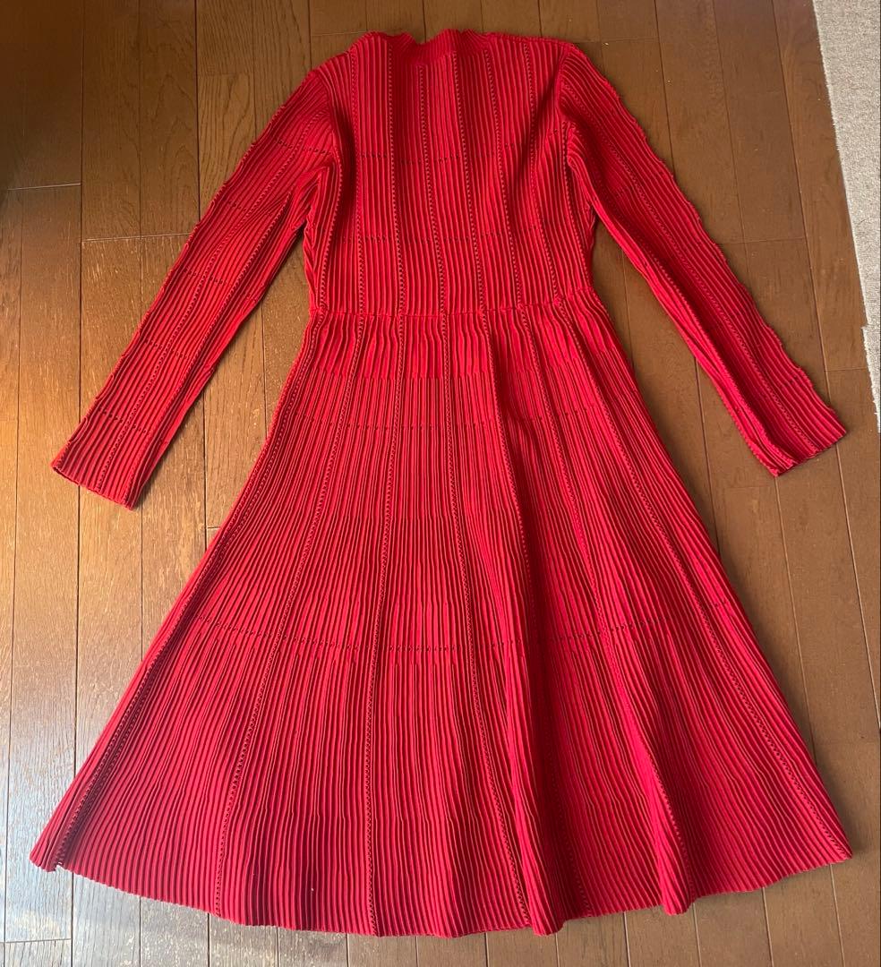 CELFORD ロングスリーブディフォーメーションワンピース 38