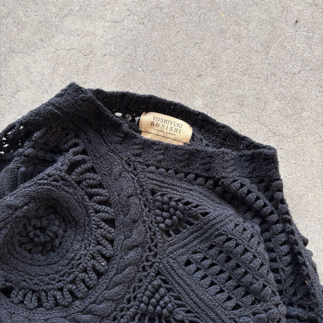 90s Yoshiyuki Konishi ficce 立体デザインニット