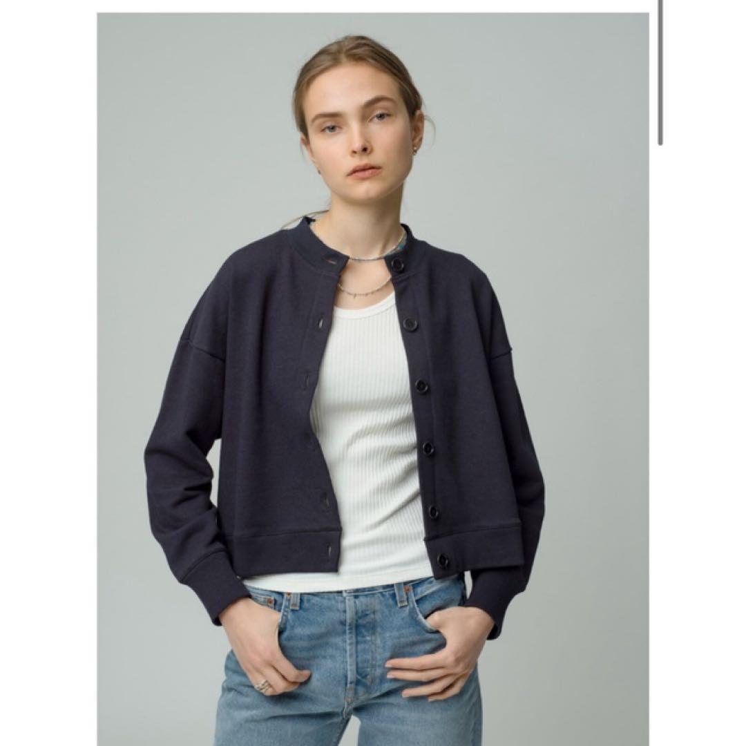 takes. ロンハーマン別注　sweat cardigan スウェットカーデ