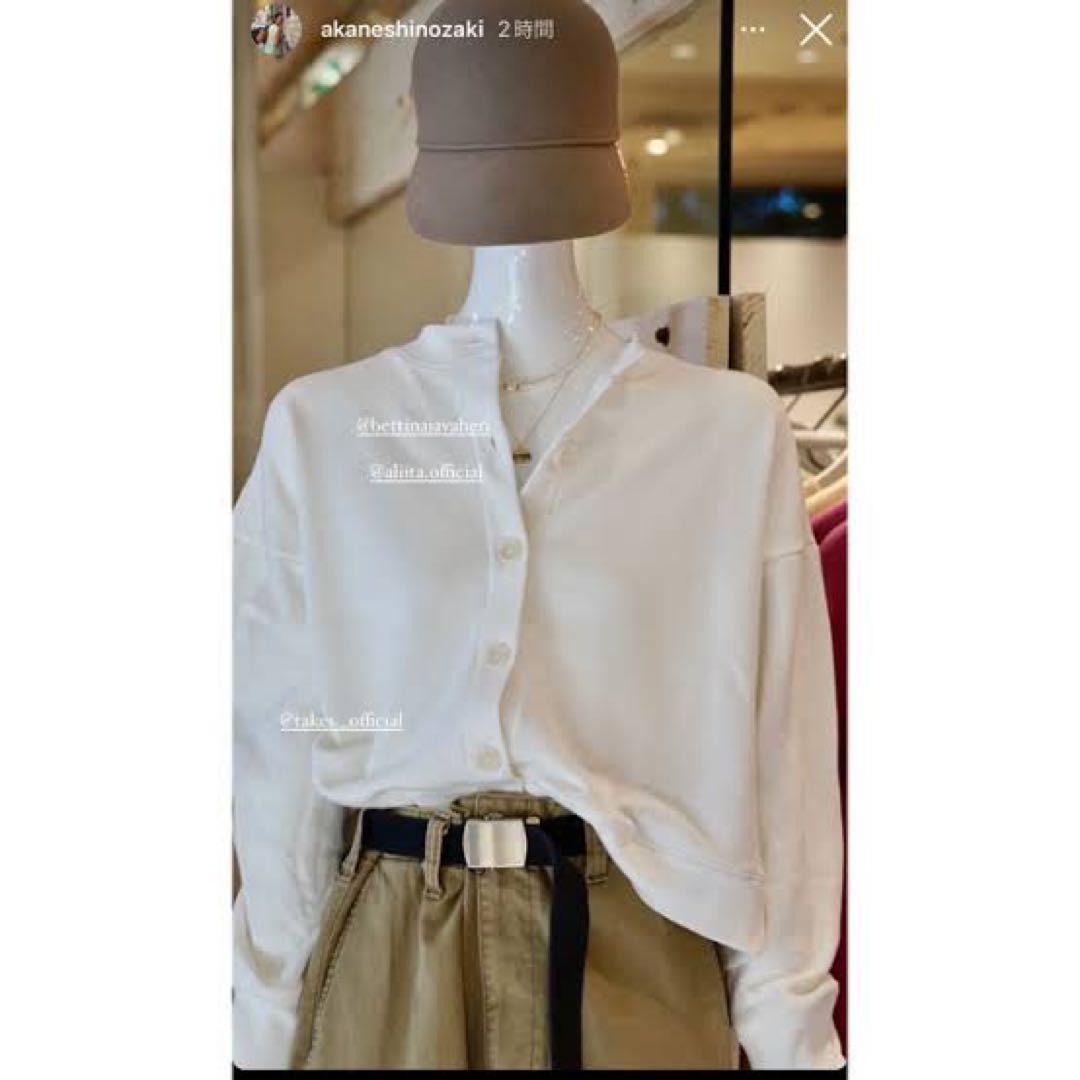 takes. ロンハーマン別注　sweat cardigan スウェットカーデ