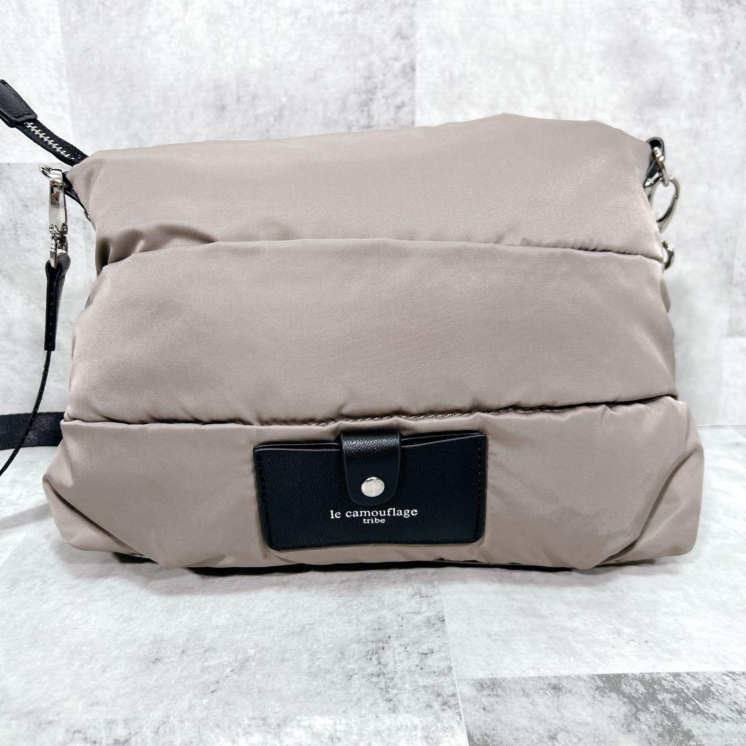 【極美品】le camouflage tribe ショルダーバッグ ナイロン