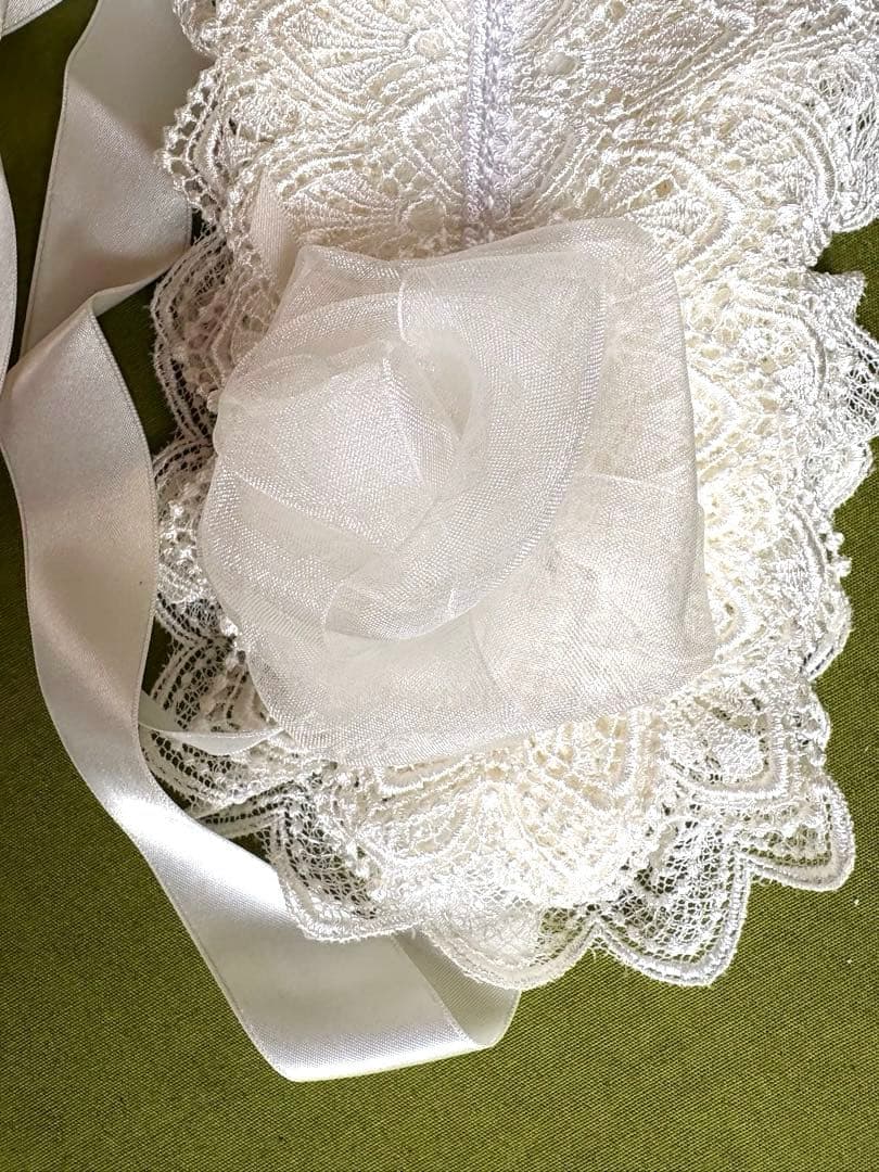 モワメームモワティエ　ヘッドドレス　オフホワイト