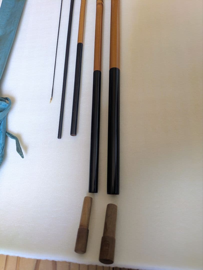 紀州へら竿　芳舟　口巻　みやび 十七尺四寸