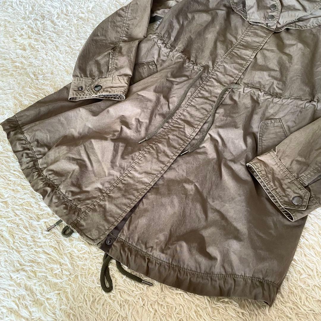 TATRAS タトラス フード付きモッズコート カーキ 03