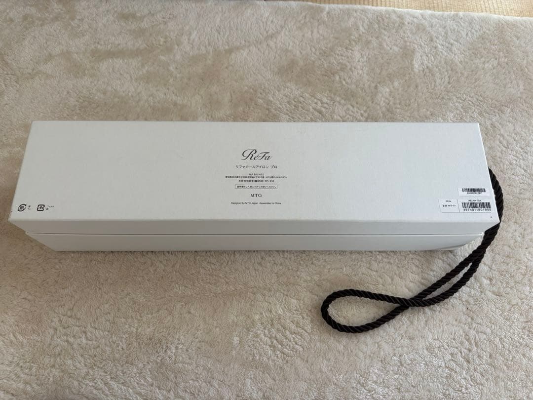 ReFaカールアイロンプロホワイト　32mm