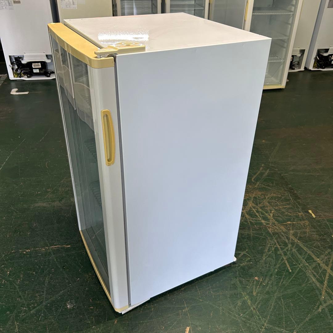 127業務用 冷蔵ショーケース オフィスコンビニ XW-105 左右開き 小型