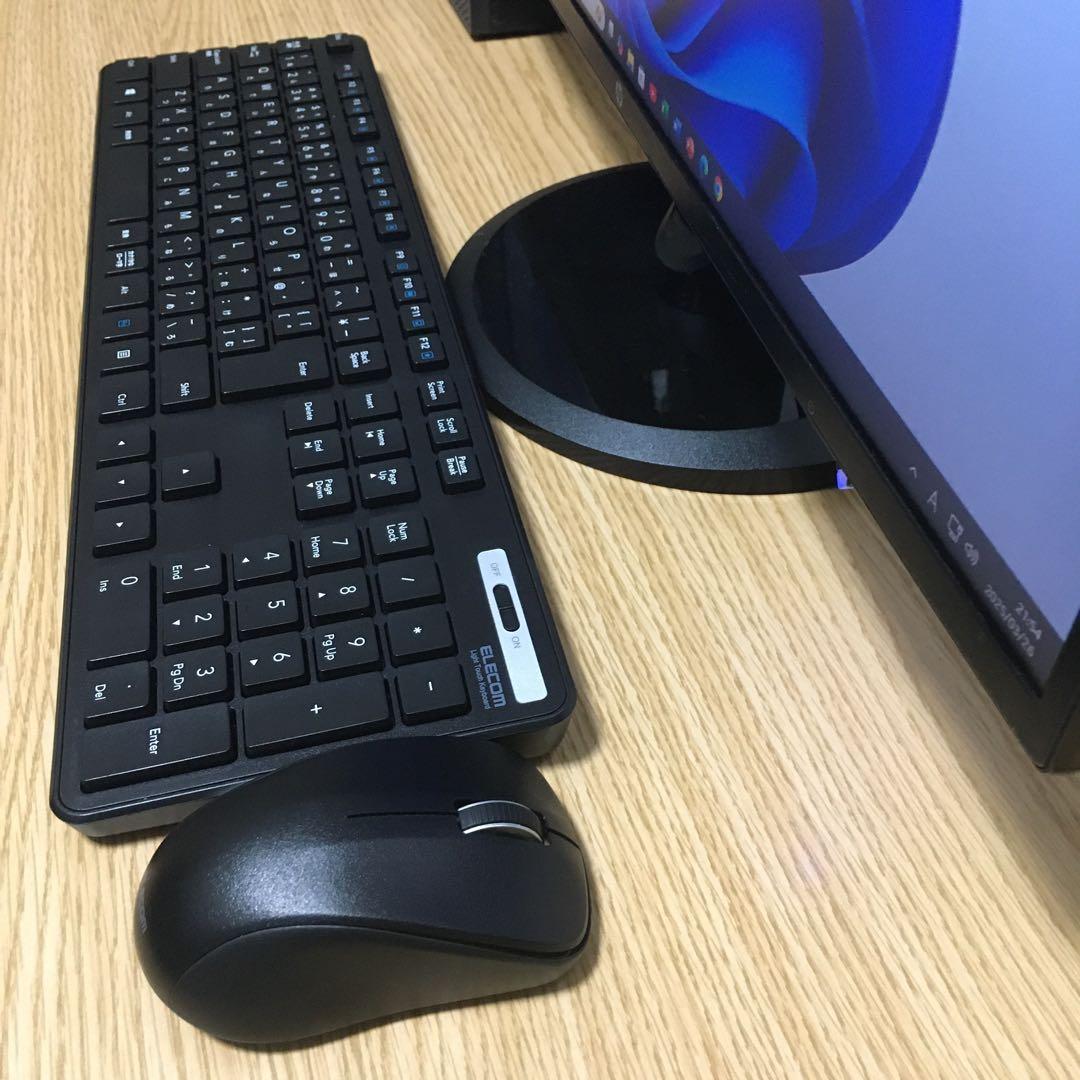 Lenovo Win11 快適デスクトップ 23.8'モニター 取説 フルセット