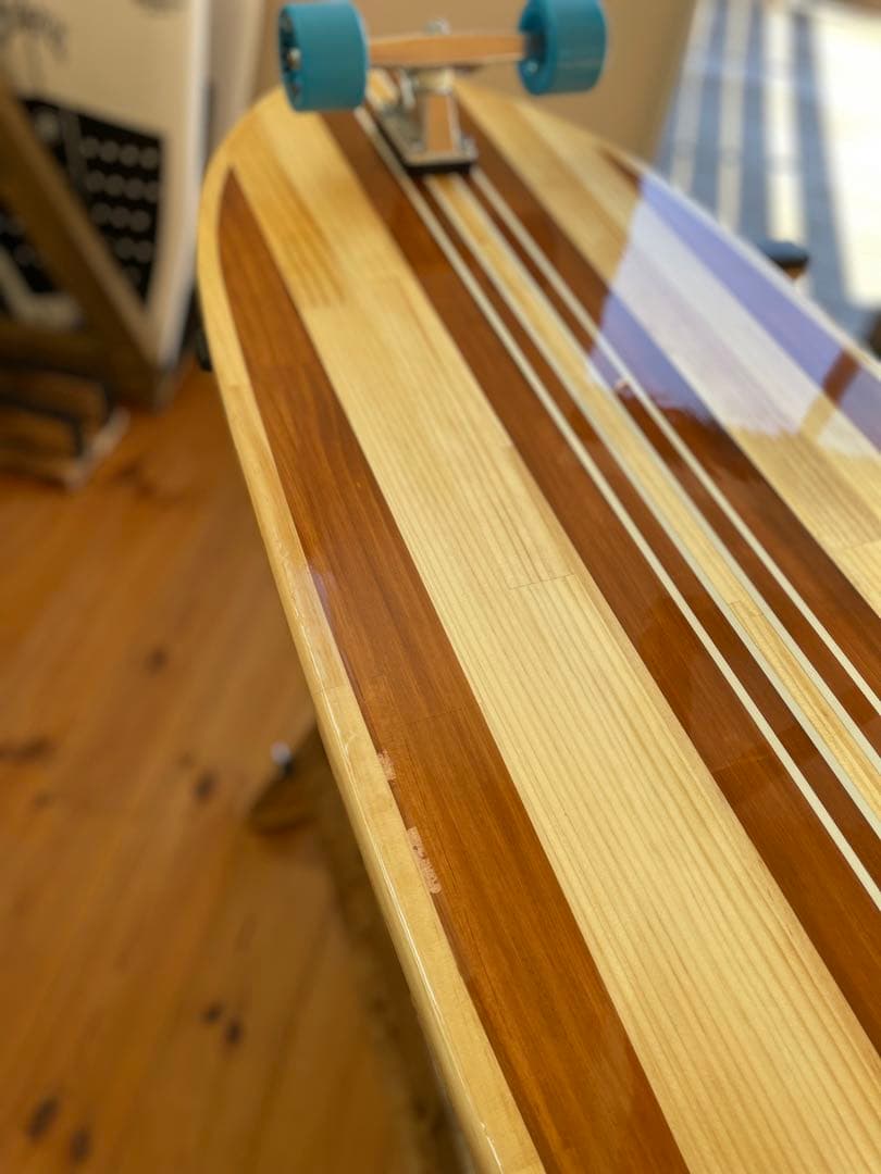 オーダーロングサーフスケート。インテリアオブジェにも！