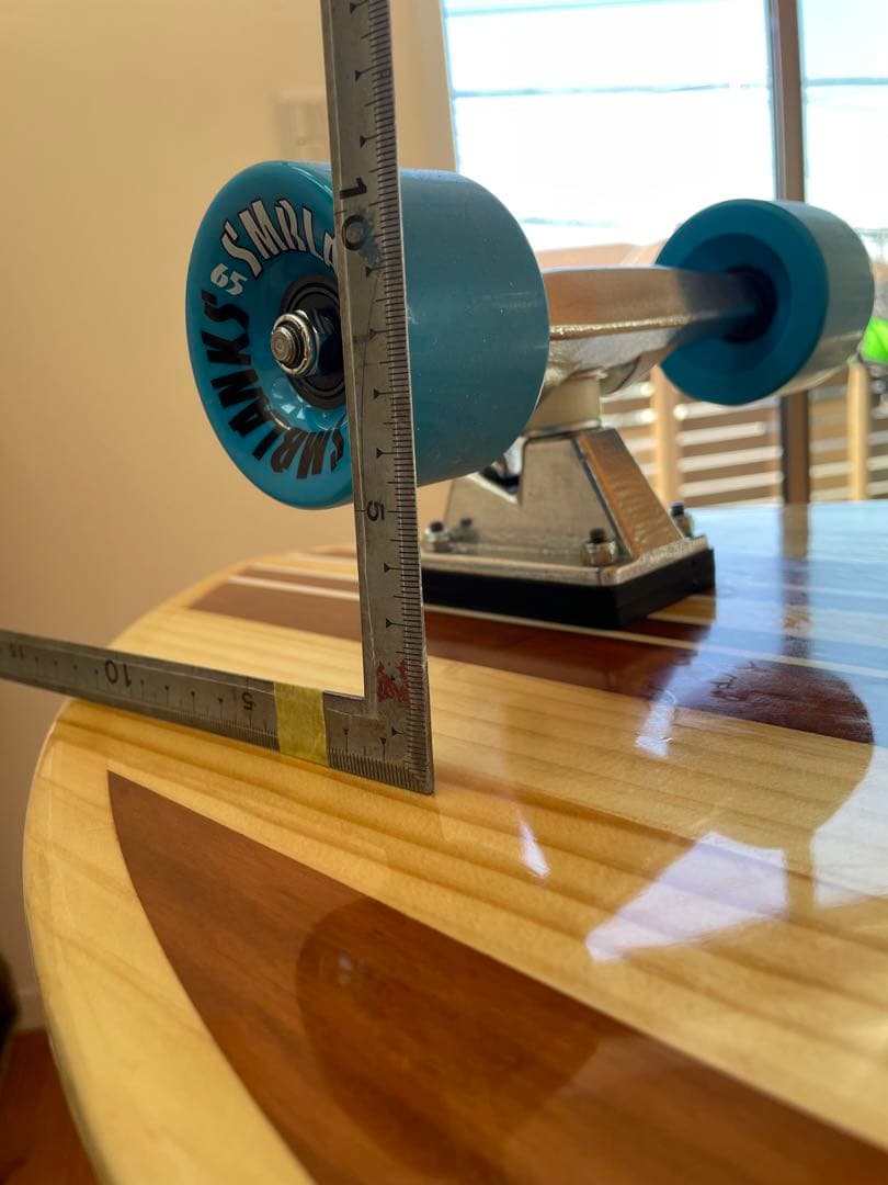 オーダーロングサーフスケート。インテリアオブジェにも！