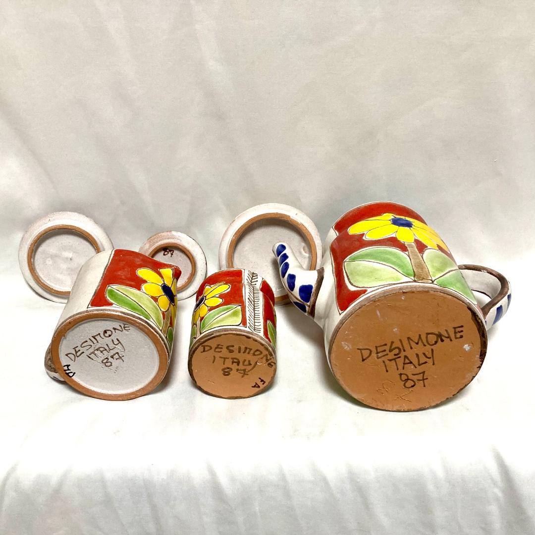 【ヴィンテージ】DESIMONE ITALY コーヒーカップセット(18ピース)