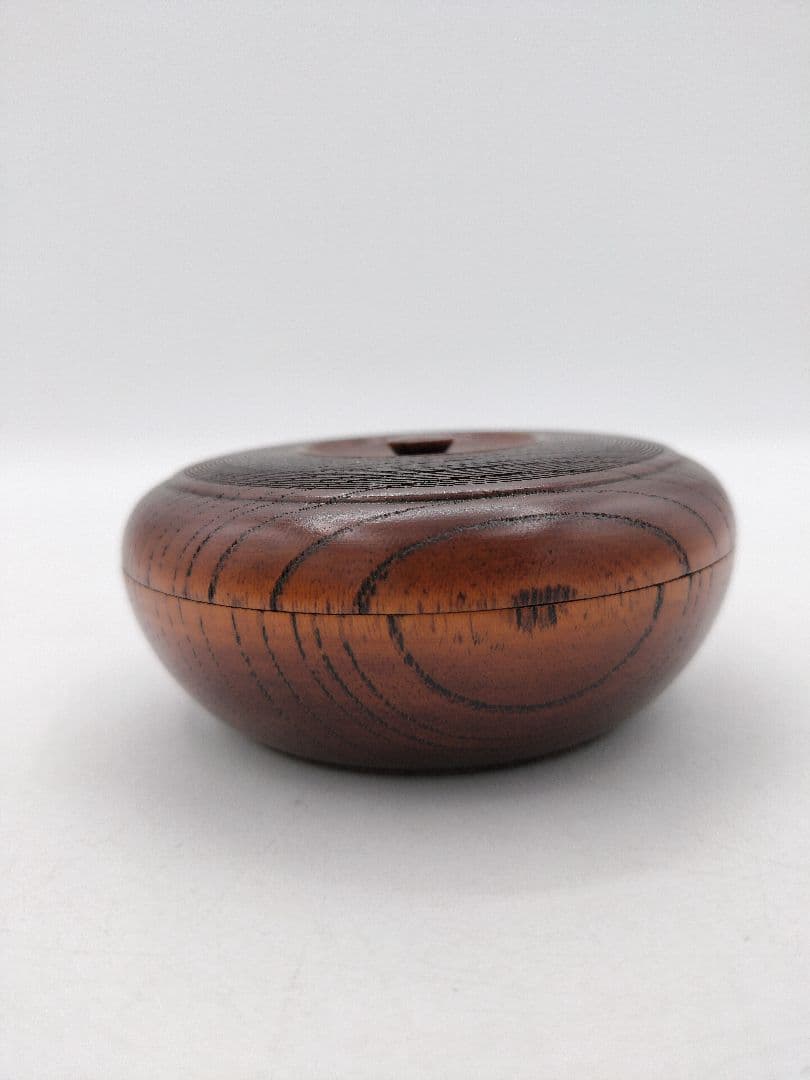 c752 【新品・未使用品】薬器型 香合 千筋 慶造 木箱 茶道具