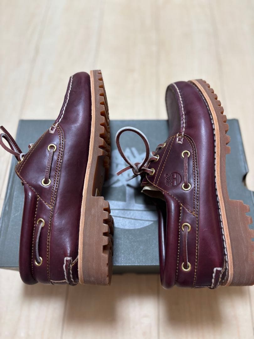 【新品】Timberland 3Eye Classic Lug バーガンディー