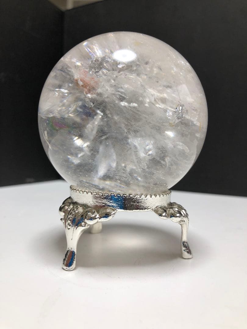 ヒマラヤ産　水晶スフィア