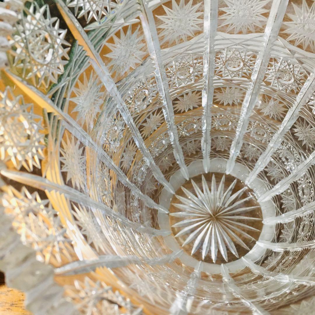 【廃盤】Bohemia ボヘミアクリスタル　花瓶　フラワーベース　ワインクーラー