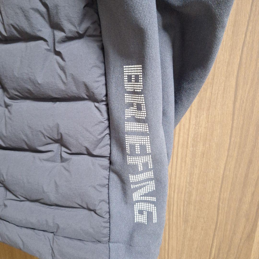 ★【美品】BRIEFING グレー ハイブリットダウンジャケット サイズ：XL