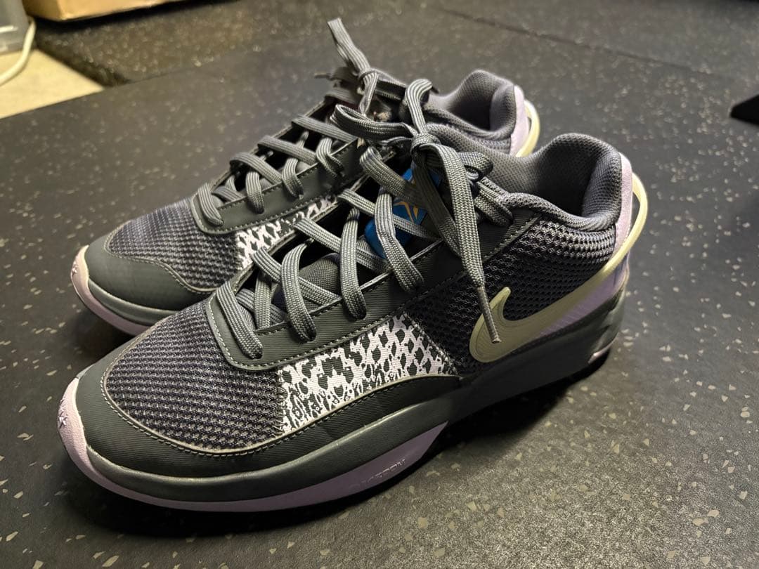 NIKE JA1 ジャ1 バスケットシューズ グレー 27cm バッシ