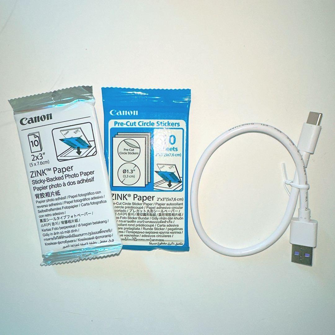 Canon iNSPiC ミニフォトプリンター PV-223 ピンク