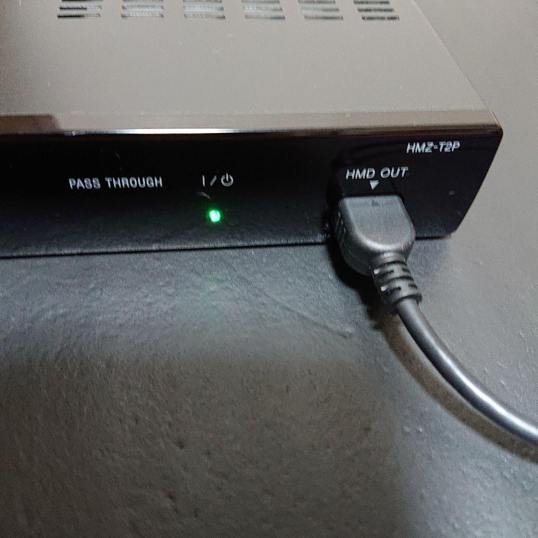 SONY HMZ-T2　3D対応ヘッドマウントディスプレイ