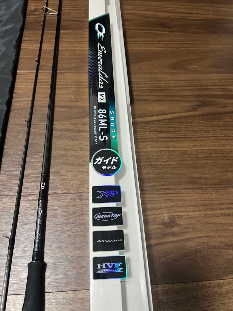 ダイワ 21エメラルダス MX 86ML-S ガイドモデル 美品 付属品完備