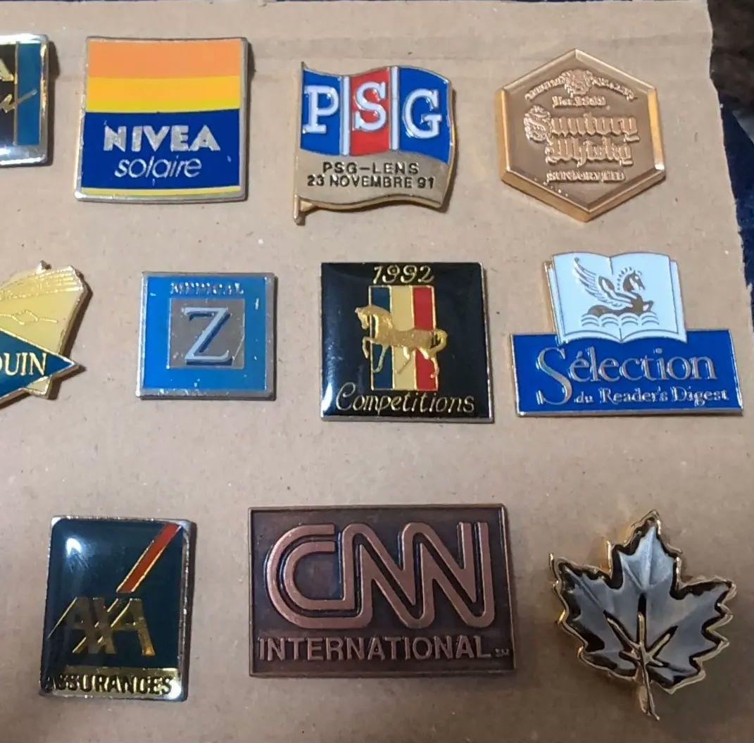 ヴィンテージブランドピンバッジセット　ピンズ