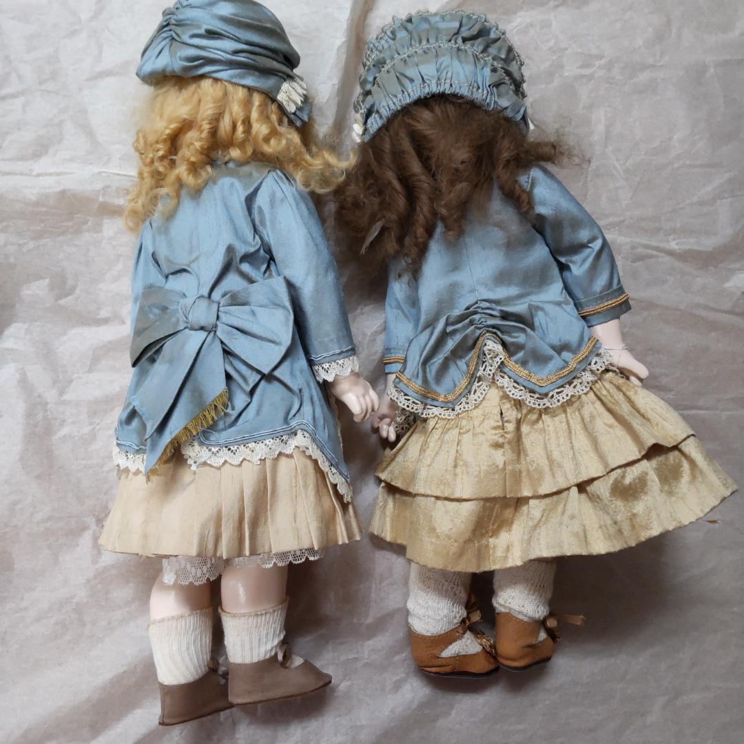 ブリュ　ジュモー　アンティークリプロ　　双子コーデ