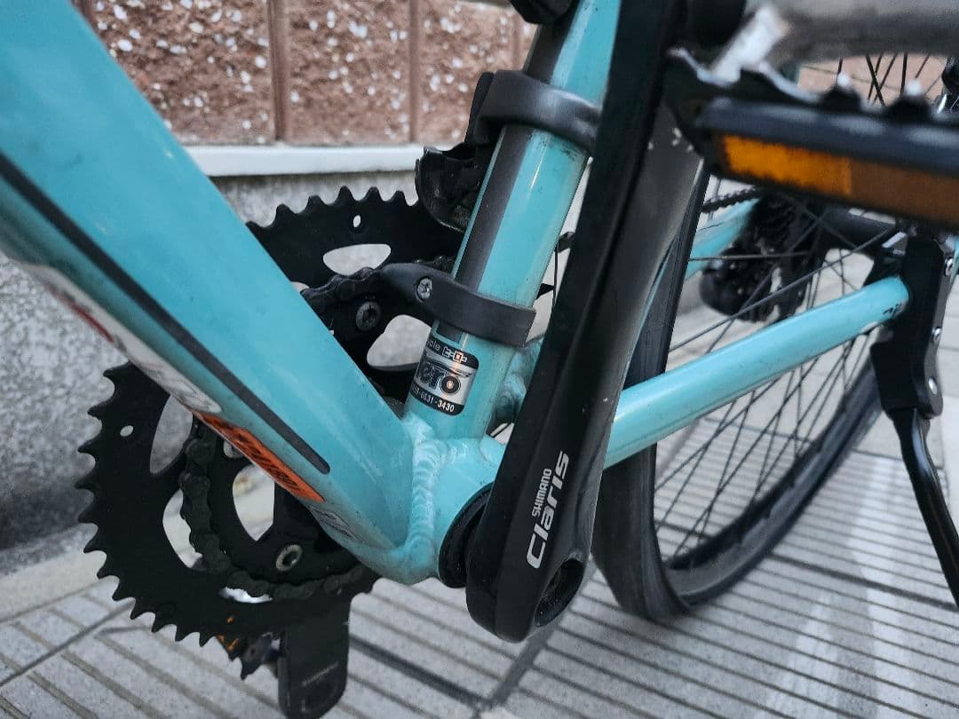 Bianchi ロードバイク 水色 Claris 大阪浪速区引取り