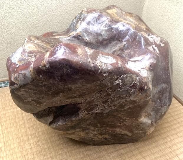 佐渡 赤石　赤玉石　重量40.25kg 　自然石