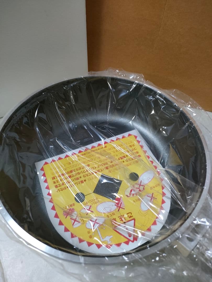 【未使用】　アサヒ軽金属　22オールパン　フライパン　ガラス蓋　適温計付き