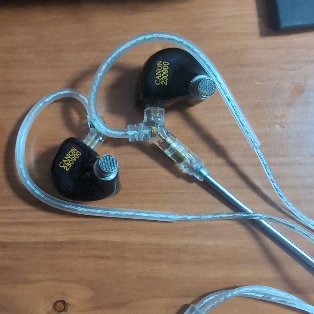 LINSOUL yanyin Canon ii イヤホン ブームマイクケーブル付