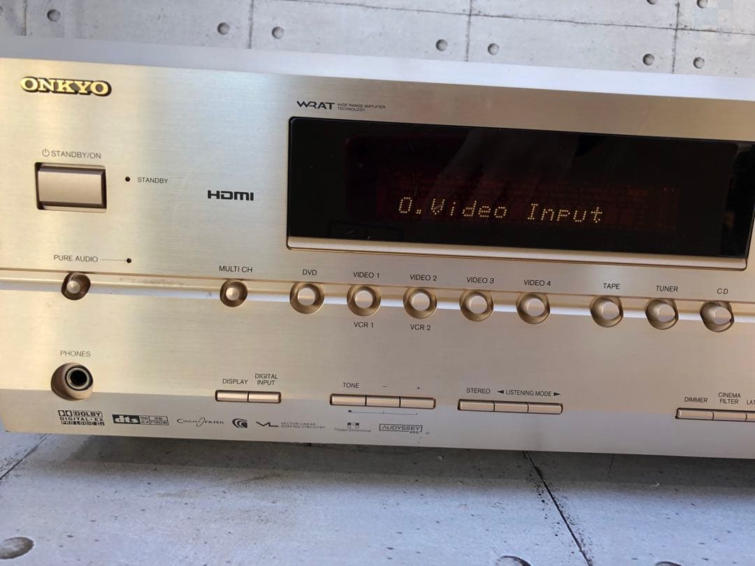 ONKYO AVアンプ TX-SA604 動作品(L23)